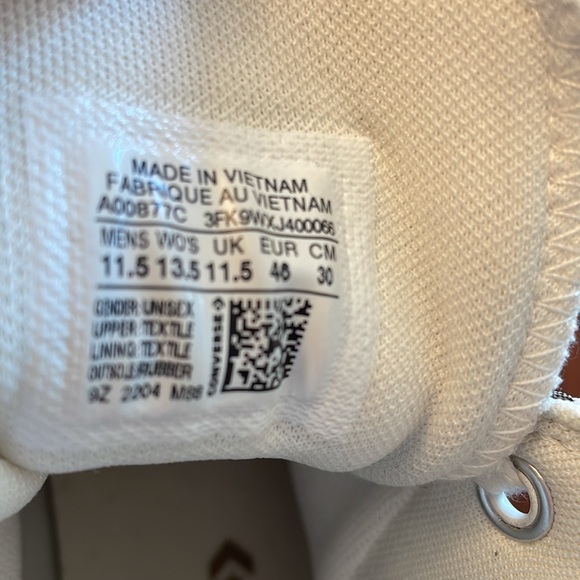 Converse Chuck Taylor All Star high top platform mens 11.5 - Picture 6 of 8